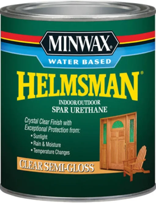 Minwax Helmsman Semi-Gloss Clear Spar Urethane 1 Qt.