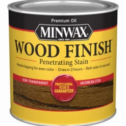 Minwax Jacobean Semi-Transparent Oil-Based Oil Wood Stain 0.5 pt. (Pack of 4)
