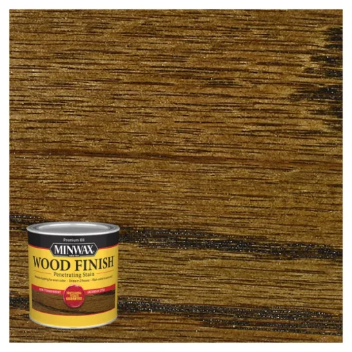 Minwax Jacobean Semi-Transparent Oil-Based Oil Wood Stain 0.5 pt. (Pack of 4)