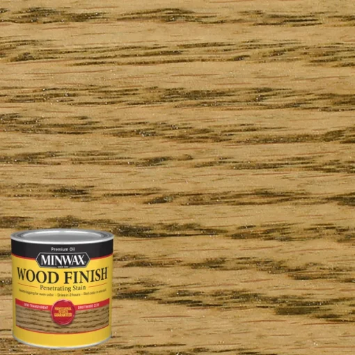 Minwax Oil-Based Semi-Transparent Driftwood Low VOC g/L Wood Stain 31-37 sq. ft. (Pack of 4)
