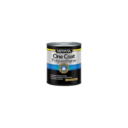 Minwax One Coat Transparent Satin Wood Floor Stain 0.5 Pt.