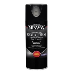 Minwax Satin Clear Fast Drying Polyurethane Spray 11.5 oz. (Pack of 6)