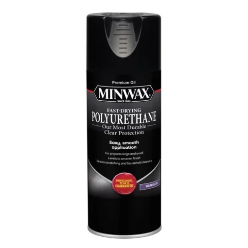 Minwax Satin Clear Fast Drying Polyurethane Spray 11.5 oz. (Pack of 6)