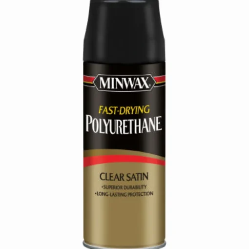 Minwax Satin Clear Fast Drying Polyurethane Spray 11.5 oz. (Pack of 6)