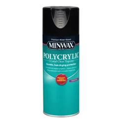 Minwax Satin Clear Polycrylic 11.5 Oz. (Pack Of 6)