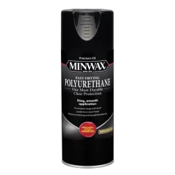 Minwax Semi-Gloss Clear Fast-Drying Polyurethane 11.5 oz. (Pack of 6)