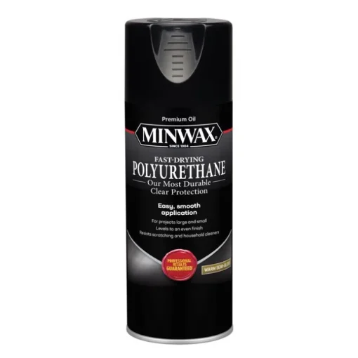 Minwax Semi-Gloss Clear Fast-Drying Polyurethane 11.5 oz. (Pack of 6)