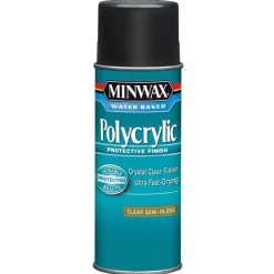 Minwax Semi-Gloss Clear Polycrylic 11.5 Oz. (Pack Of 6)