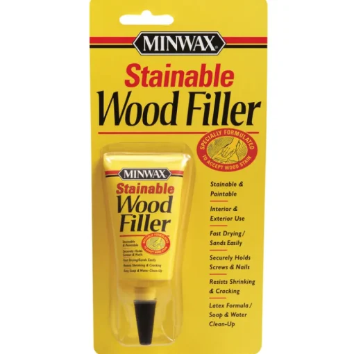 Minwax Stainable Natural Wood Filler 1 oz
