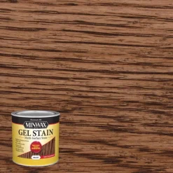 Minwax Transparent Low Luster Brazilian Rosewood Oil-Based Gel Stain 0.5 Pt.
