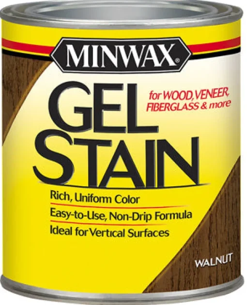 Minwax Transparent Low Luster Brazilian Rosewood Oil-Based Gel Stain 0.5 Pt.