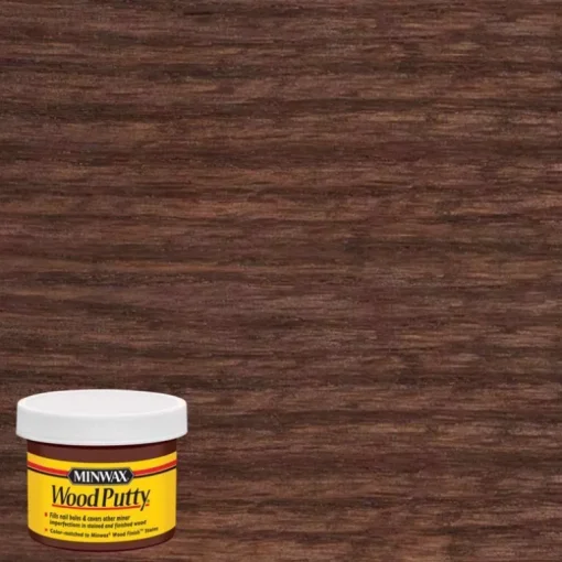 Minwax Walnut 2.2 Gravity Liquid Non-Hardening Pre-Mixed Wood Putty 3.75 oz.