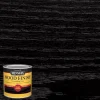 Minwax Wood Finish Semi-Transparent True Black Oil-Based Penetrating Wood Finish 1/2 pt