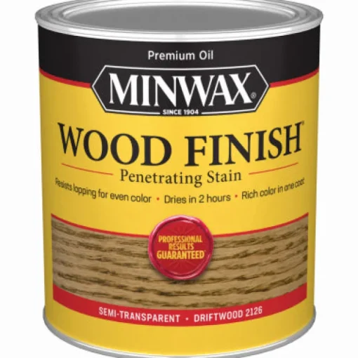 Minwax Wood Finish Semi-Transparent Driftwood Oil-Based Oil Stain 1 Qt.