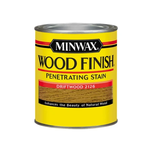Minwax Wood Finish Semi-Transparent Driftwood Oil-Based Oil Stain 1 Qt.