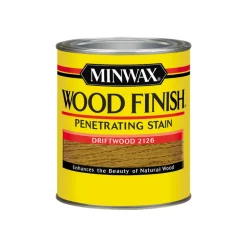 Minwax Wood Finish Semi-Transparent Driftwood Oil-Based Oil Stain 1 Qt.