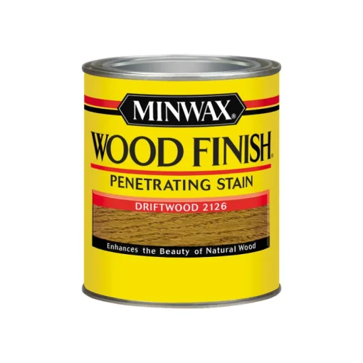 Minwax Wood Finish Semi-Transparent Driftwood Oil-Based Oil Stain 1 Qt.