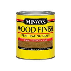 Minwax Wood Finish Semi-Transparent Early American Oil-Based Oil Stain 1 qt. (Pack of 4)