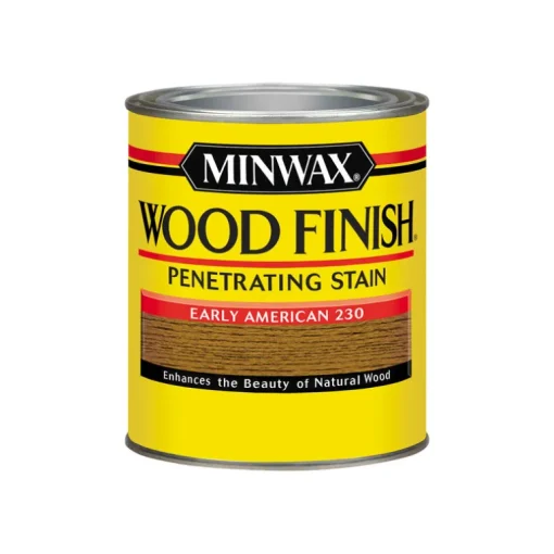 Minwax Wood Finish Semi-Transparent Early American Oil-Based Oil Stain 1 qt. (Pack of 4)
