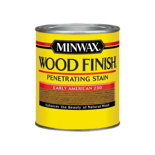 Minwax Wood Finish Semi-Transparent Early American Oil-Based Oil Stain 1 qt. (Pack of 4)