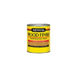 Minwax Wood Finish Semi-Transparent Golden Oak Oil-Based Wood Stain 0.5 pt. (Pack of 4)