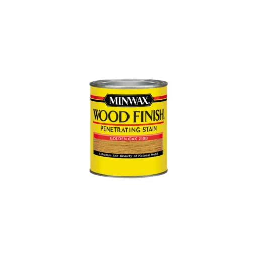 Minwax Wood Finish Semi-Transparent Golden Oak Oil-Based Wood Stain 0.5 pt. (Pack of 4)