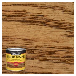 Minwax Wood Finish Semi-Transparent English Chestnut Oil-Based Oil Wood Stain 0.5 pt. (Pack of 4)