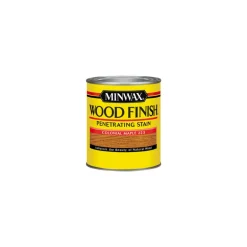 Minwax Wood Finish Semi-Transparent Colonial Maple Oil-Based Wood Stain 0.5 pt. (Pack of 4)