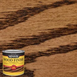 Minwax Wood Finish Semi-Transparent Red Mahogany Oil-Based Wood Stain 0.5 pt. (Pack of 4)
