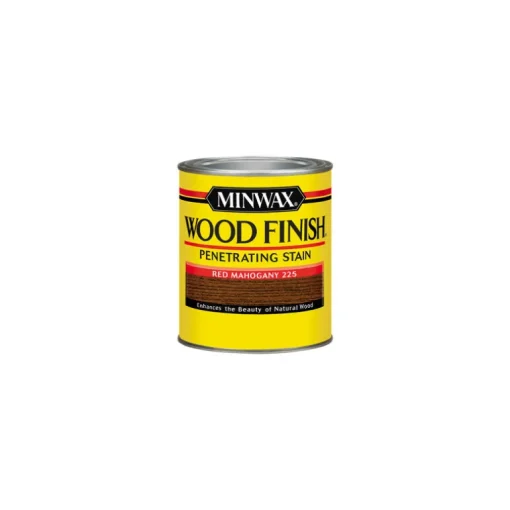 Minwax Wood Finish Semi-Transparent Red Mahogany Oil-Based Wood Stain 0.5 pt. (Pack of 4)