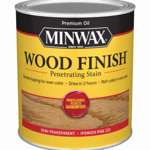 Minwax Wood Finish Semi-Transparent Ipswich Pine Oil-Based Wood Stain 1 qt. (Pack of 4)