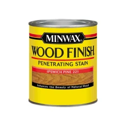 Minwax Wood Finish Semi-Transparent Ipswich Pine Oil-Based Wood Stain 1 qt. (Pack of 4)