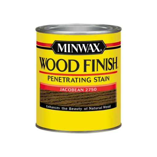 Minwax Wood Finish Semi-Transparent Jacobean Oil-Based Oil Stain 1 qt. (Pack of 4)