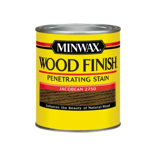 Minwax Wood Finish Semi-Transparent Jacobean Oil-Based Oil Stain 1 qt. (Pack of 4)