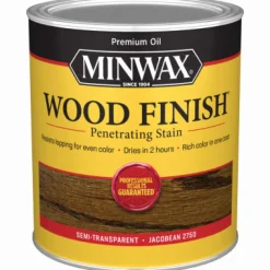 Minwax Wood Finish Semi-Transparent Jacobean Oil-Based Oil Stain 1 qt. (Pack of 4)