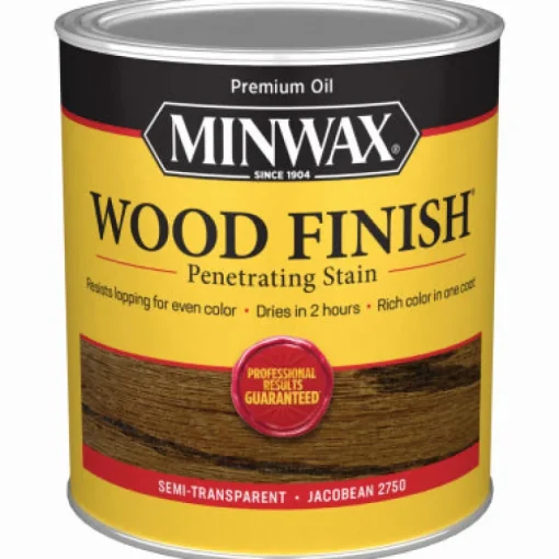 Minwax Wood Finish Semi-Transparent Jacobean Oil-Based Oil Stain 1 qt. (Pack of 4)