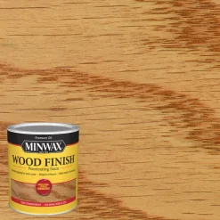 Minwax Wood Finish Semi-Transparent Colonial Maple Oil-Based Stain 1 qt. (Pack of 4)