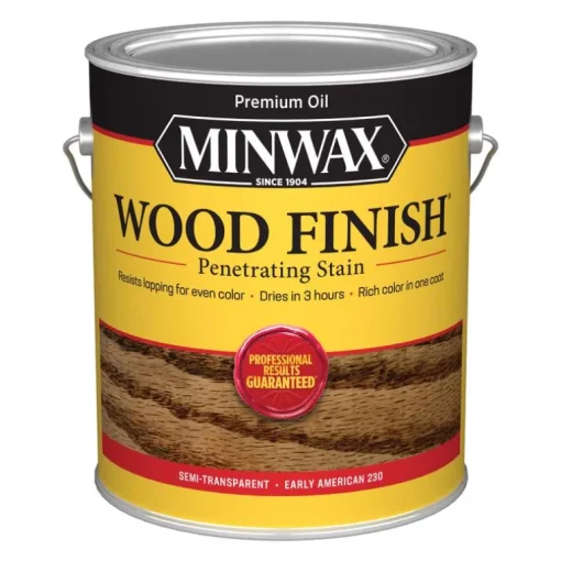 Minwax Wood Finish Semi-Transparent Early American Oil-Based Wood Stain 1 gal. (Pack of 2)