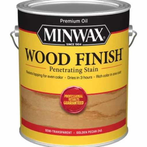 Minwax Wood Finish Semi-Transparent Golden Pecan Oil-Based Wood Stain 1 gal. (Pack of 2)