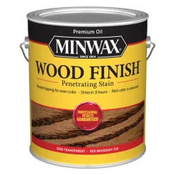 Minwax Wood Finish Semi-Transparent Red Mahogany Oil-Based Wood Stain 1 gal. (Pack of 2)