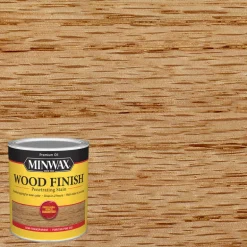 Minwax Wood Finish Semi-Transparent Puritan Pine Oil-Based Wood Stain 1 qt. (Pack of 4)