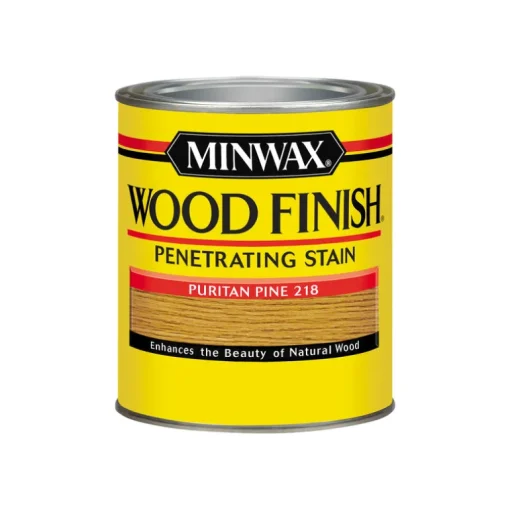 Minwax Wood Finish Semi-Transparent Puritan Pine Oil-Based Wood Stain 1 qt. (Pack of 4)