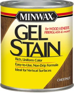 Minwax Wood Finish Transparent Low Luster Aged Oak Oil-Based Gel Stain 1 Qt.