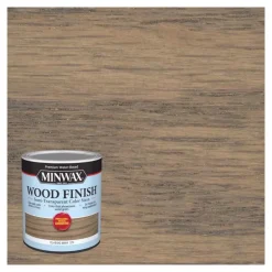 Minwax Wood Finish Water-Based Semi-Transparent Classic Gray Water-Based Wood Stain 1 qt (Pack of 4)
