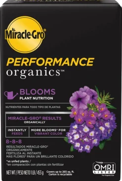 Miracle Gro 3005310 1 Lb Performance Organics Edibles Plant Nutrition 9-4-12