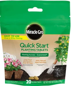 Miracle Gro 3784101 Quick Start Planting Tablets 20 Count