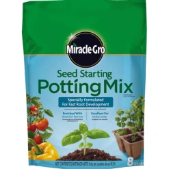 Miracle-Gro All Purpose Seed Starting Mix 8 qt (Pack of 6)