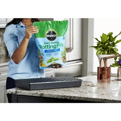 Miracle-Gro All Purpose Seed Starting Mix 8 qt (Pack of 6)