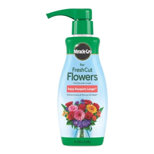 Miracle-Gro Liquid Fresh Cut Flowers Plant Food 8 oz