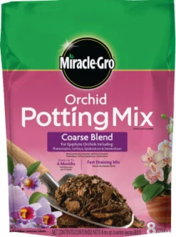 Miracle-Gro Orchid Potting Mix 8 qt (Pack of 6)
